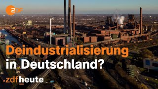 Energiekosten Rohstoffe Inflation Stresstest für den Wirtschaftsstandort Deutschland  ZDFwiso [upl. by Leanor]