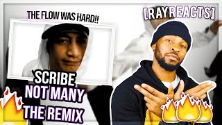 Not Many  The Remix  Scribe Official Music Video  RAYREACTS [upl. by Amling]