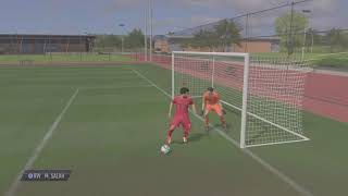 FIFA 22 trolling the goalkeeper in practice arena [upl. by Trinity197]