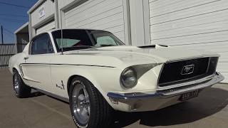 1968 Ford Mustang Fastback in 4K Road Test turn up your speakers 68 Mustang Samspace81 vlog [upl. by Ydrah564]