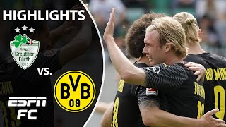 Julian Brandts double lifts Dortmund over Greuther Furth  Bundesliga Highlights  ESPN FC [upl. by Belding799]