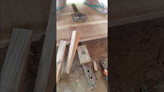 how I put wooden planks together shorts virals fyp carpenter woodworking [upl. by Atires]