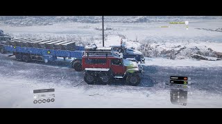 E492  SnowRunner  Cosmodrome  Obtaining Metal Beams [upl. by Aicella]