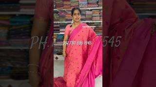 Semi Dupion sarees apavaranam dupion shortsvideo [upl. by Zurciram]