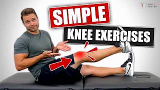 8 Simple Exercises For Massive Knee Pain Relief [upl. by Alyahsat481]