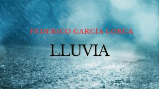 LLUVIA de FEDERICO GARCÍA LORCA En la voz de Ruth Enciso [upl. by Nierman]