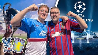 Aston Villas CHAMPIONS LEAGUE AWAYDAY PARTY at Crystal Palace [upl. by Gnauq]