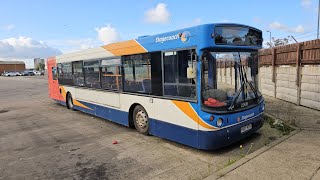 Stagecoach Stockton Depot  Depressing times Electric Yutong E12s soon to arrive in the North East [upl. by Aubine20]