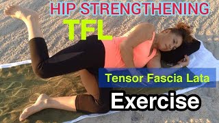 Tensor Fascia Lata TFL Hip Strengthening Exercise  Dr Chang Health [upl. by Aryas]