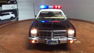 quotTerminator 1977 Dodge Monaco LAPD Police Ectoskeleton 118 diecast toy car [upl. by Eznyl67]