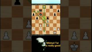 Mikhail Tal is truly extraordinary♟️ shortschess [upl. by Lehcin]