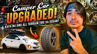 MIRAGE G4 CAR CAMPING SETUP  MAGS amp TIRES UPGRADED [upl. by Latrell]