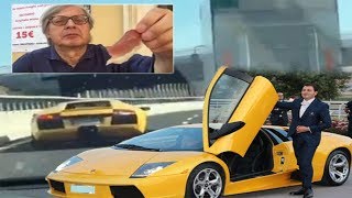 VITTORIO SGARBI VS LAMBORGHINI GIALLA [upl. by Heaps]