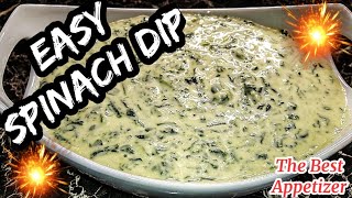 How To Make Spinach Dip  Easy Recipe  Quick And Easy [upl. by Gruber92]