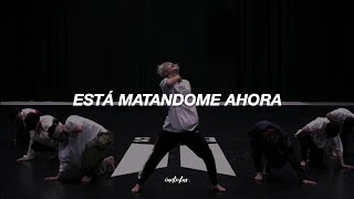 BTS  Black Swan Dance practice  Sub español [upl. by Brookner]