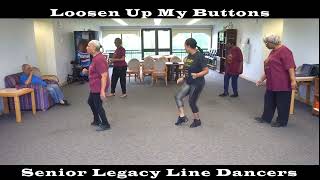 Loosen Up My Buttons Line Dance [upl. by Gordie214]