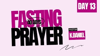 🔴LIVE  DAY 13 OF 40 DAYS FASTING PRAYER EVNG  13 NOV 2024 ACA RENIGUNTA  PASTOR K DANIEL [upl. by Bor]