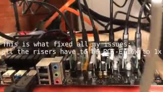 DIY How to build Biostar BTC XMREthereum GPU Mining rig 3350Hs3800Hs modded BIOS [upl. by Ainet]