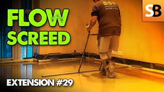 Liquid Floor Flow Screed  Extension 29 [upl. by Marya]