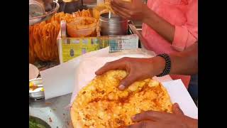 MASALA KHICHIYA PAPAD NEW STYLE STREET FOOD RECEPEI TESTY AND SIMPLE STREET FOOD PLATING 🤤🤤🤤 [upl. by Adnerak]