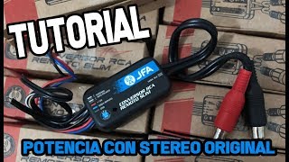 TUTORIAL  Cómo conectar un adaptador de Impedancia [upl. by Ailes772]