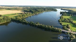 Bootsurlaub Boot mieten auf der Müritz  mit Yachtcharter Römer auf der Avalon [upl. by Peacock]