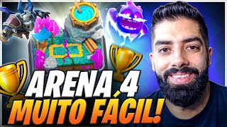 MELHOR DECK ARENA 4 VALE DOS FEITIÇOS [upl. by Eiuqcaj]