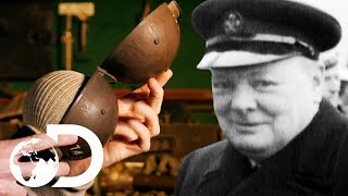 Winston Churchill Approves Explosive Toffee Apple Invention  Churchills Toyshop [upl. by Teferi299]