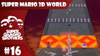 SGB Play Super Mario 3D World  Part 16  WHERES THE BRAKES ON THIS THING [upl. by Damali]