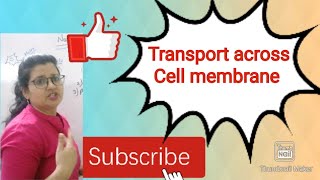 TRANSPORT ACROSS CELL MEMBRANE [upl. by O'Neil346]