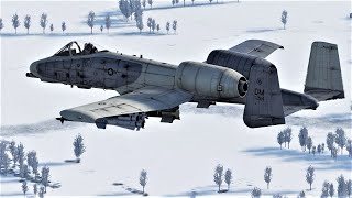 A10 Warthog in a Huge Map War Thunder [upl. by Olympias571]