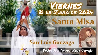 ✅ MISA DE HOY viernes 21 de Junio 2024  Padre Arturo Cornejo [upl. by Pentha718]