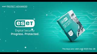 ESET NOD32 ANTIVIRUS Free Trial License activation key for 30 days  November 26 2023 [upl. by Trilbi972]