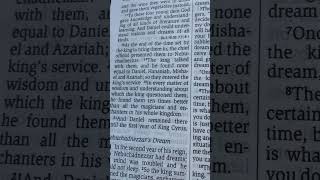 Daniel 11520 Audio Text Video English Bible  Daniel  Hananiah Mishael amp Azariah were 10x better [upl. by Botti]