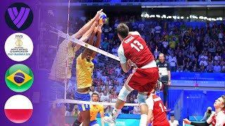 Brazil 🆚 Poland Full Gold Medal Match  Men’s World Champs 2018 [upl. by Ynna238]