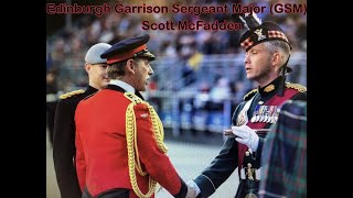 Edinburgh Garrison Sergeant Major GSM Scott McFadden 2019 [upl. by Notlem382]