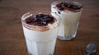 RECETTE MOUSSE AU MASCARPONE ET CAFÉ  DESSERT FACILE [upl. by Dralliw]