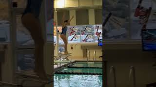 302 Reverse somersault Tuck diving diver pool bravegang [upl. by Disini]