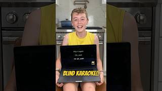 Blind Karaoke  Taylor Swift version 🎤  Ballinger Family blindkaraoke challenge familygamenight [upl. by Amerak]