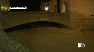 ALLUVIONE EmiliaRomagna il sindaco di Modigliana quotHo detto ai cittadini di salire ai piani altiquot [upl. by Eda]