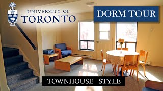 Dorm Tour  University of Toronto Mississauga Townhouse style 2019 [upl. by Azer147]