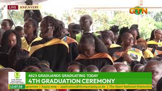 THE NYERI NATIONAL POLYTECHNIC 4TH GRADUATION CEREMONY [upl. by Artur]