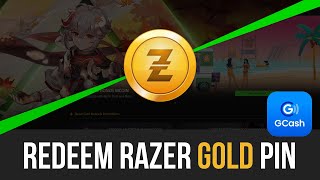 HOW TO USEREDEEM THE RAZER GOLD PIN  GCASH [upl. by Gnex146]