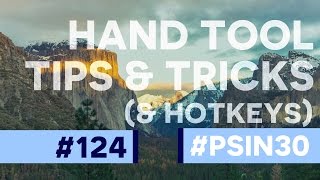 Tricks of the Hand Tool  Photoshop CC [upl. by Annaerb]