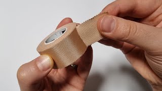 What is Zinc oxide tape and how to use it FirstAid [upl. by Oravla296]