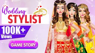 Indian Wedding Stylist Game For Girls  Wedding Games 2021 [upl. by Stulin]