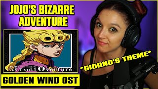 JoJos Bizarre Adventure Golden Wind OST  Giornos Theme  First Time Reaction [upl. by Aimehs]