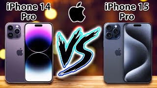 iPhone 15 Pro Vs iPhone 14 Pro REVIEW of Specs [upl. by Darice263]