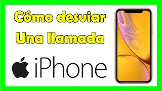 Como desviar una llamada en iPhone [upl. by Philly]