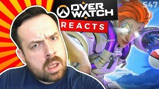 Reaction Moira On Drugs  Meowra  quotKatsuwatchquot Overwatch Cats [upl. by Germin]